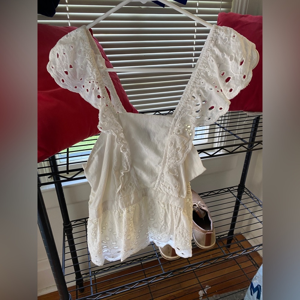 Banana Republic Eyelet Tank